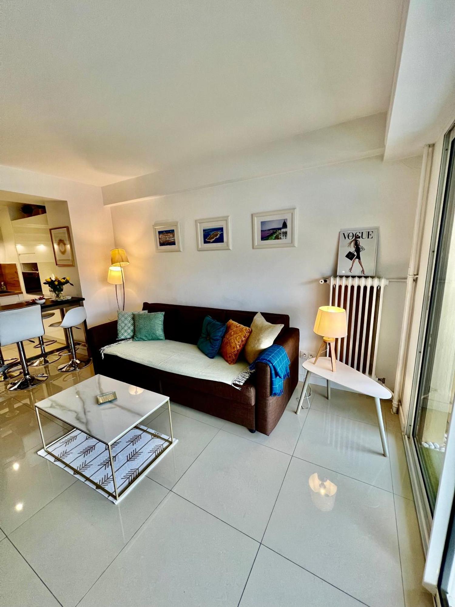 Appartement Cosy Calme Central-Terrasse Proche Palais Cannes Exterior foto