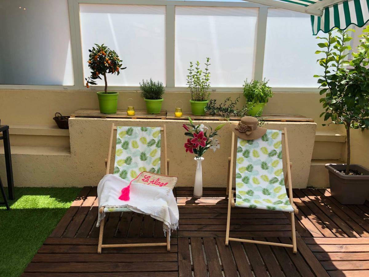 Appartement Cosy Calme Central-Terrasse Proche Palais Cannes Exterior foto